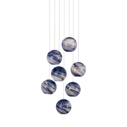 Palatino Multi Pendant Light (7-Light).