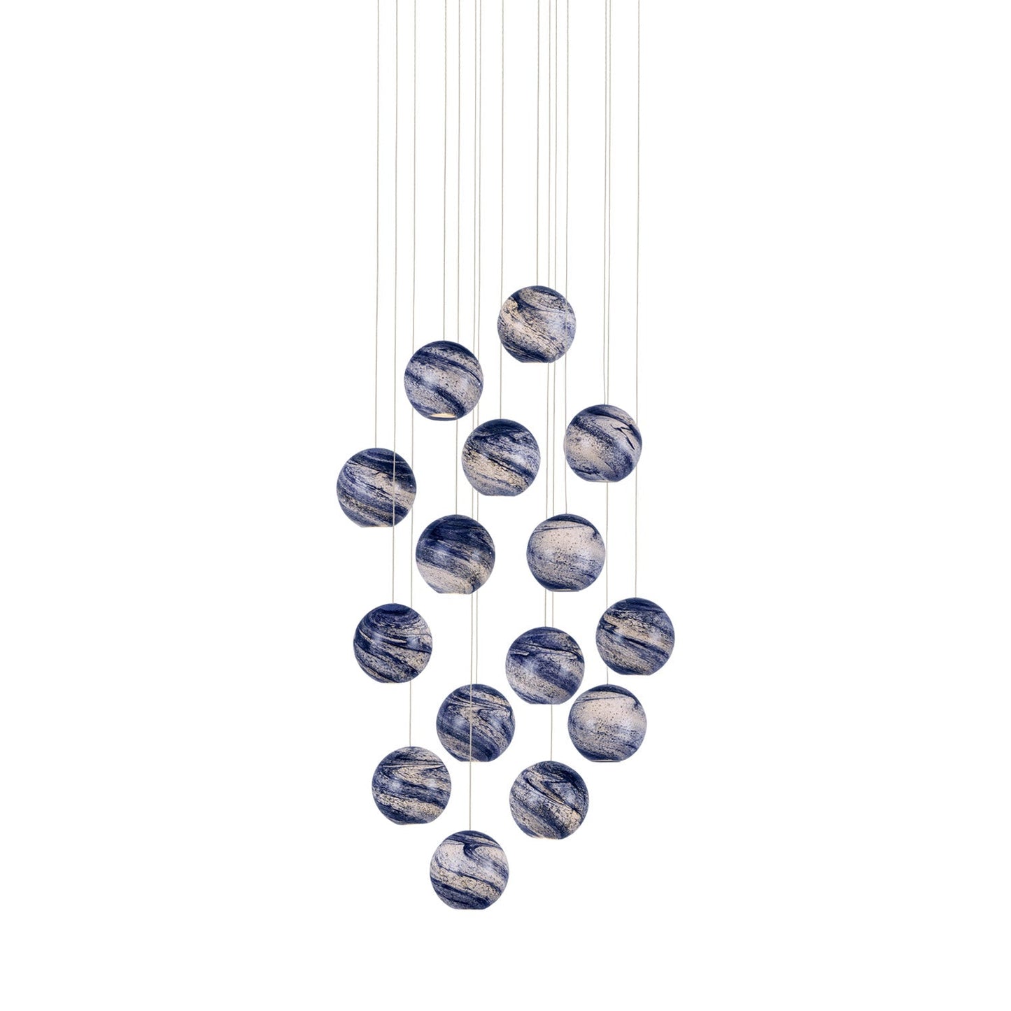 Palatino Multi Pendant Light (15-Light).