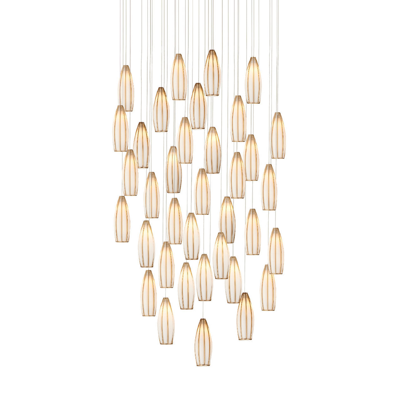 Parish Round Multi Light Pendant Light (36-Light).