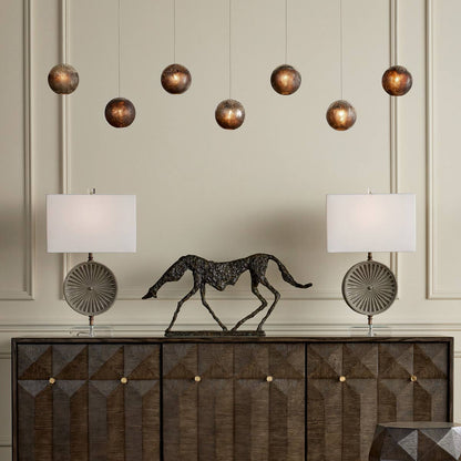 Pathos Linear Multi Pendant Light in Detail.