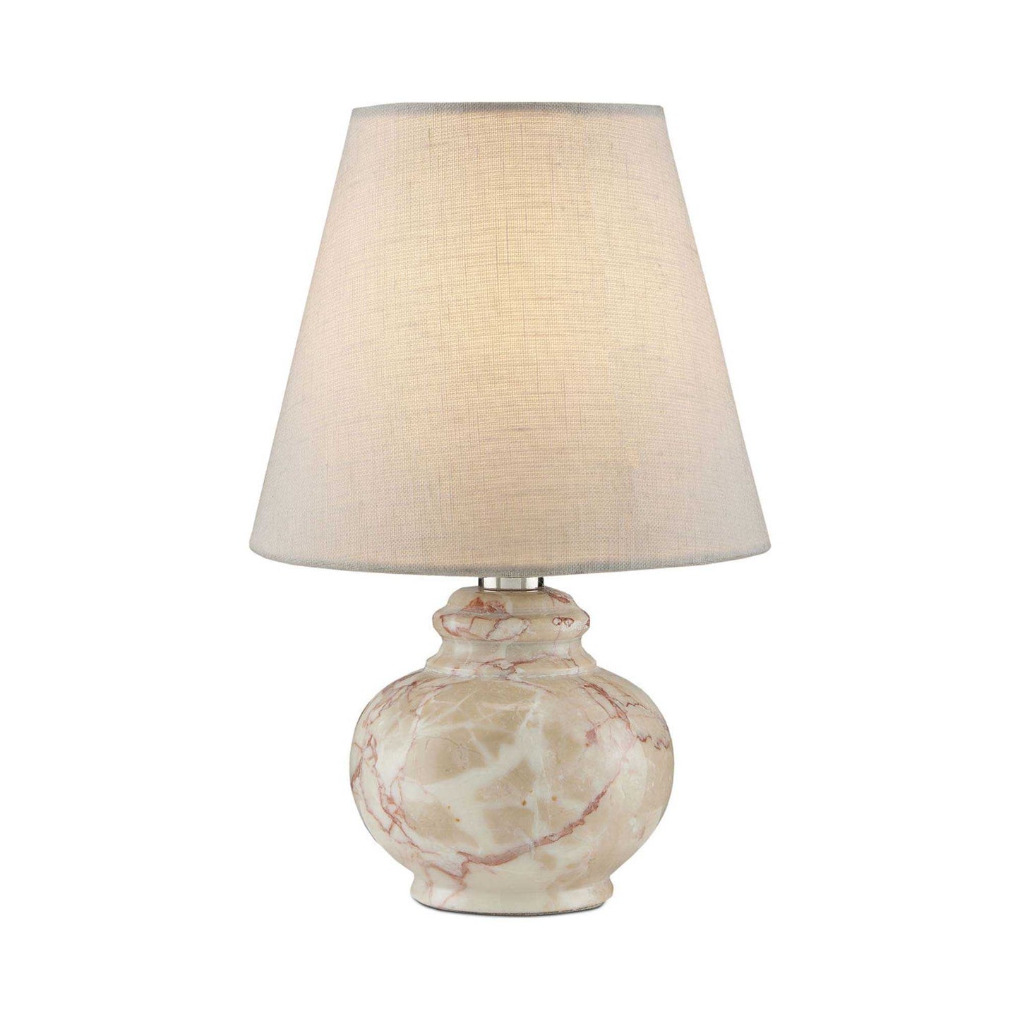 Piccolo Mini Table Lamp in Beige/Pink.