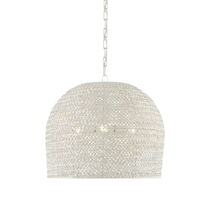 Piero Chandelier in White (Medium).