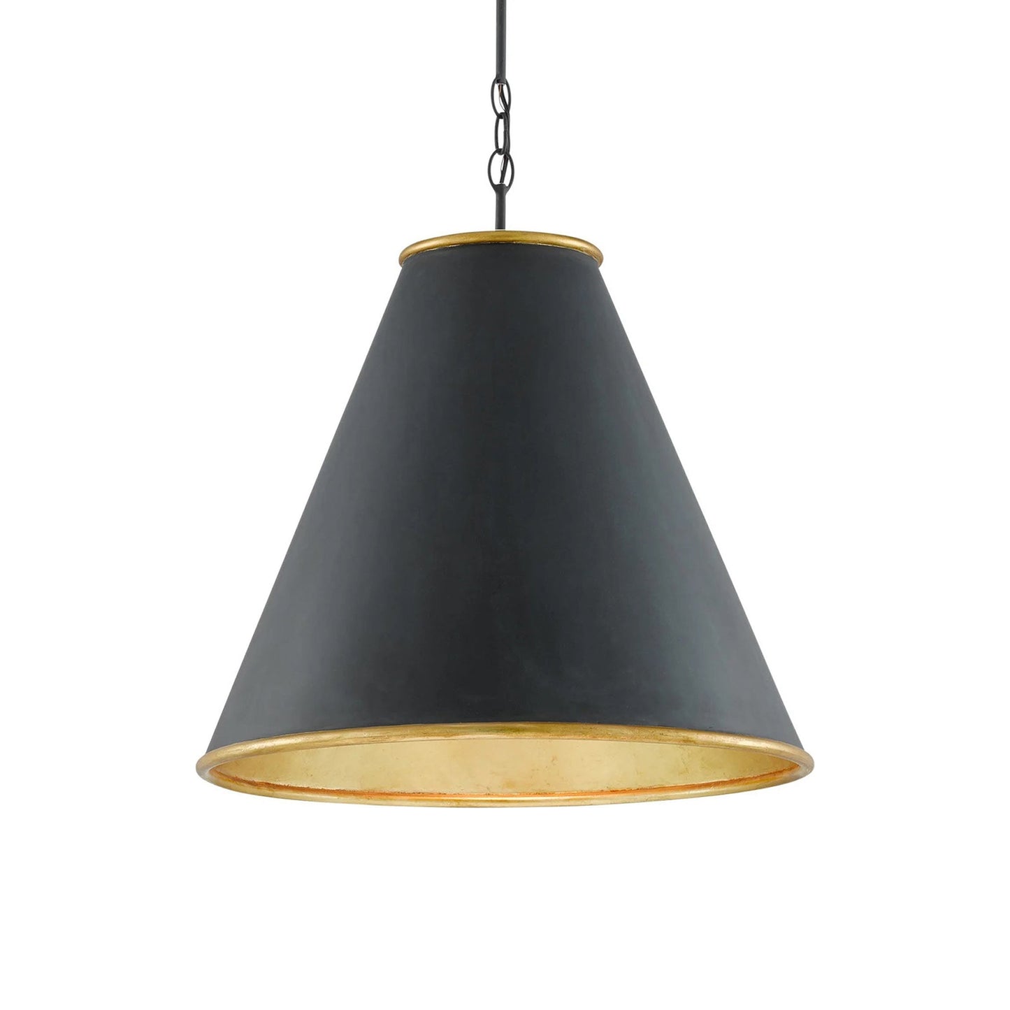 Pierrepont Pendant Light in Antique Black (Large).