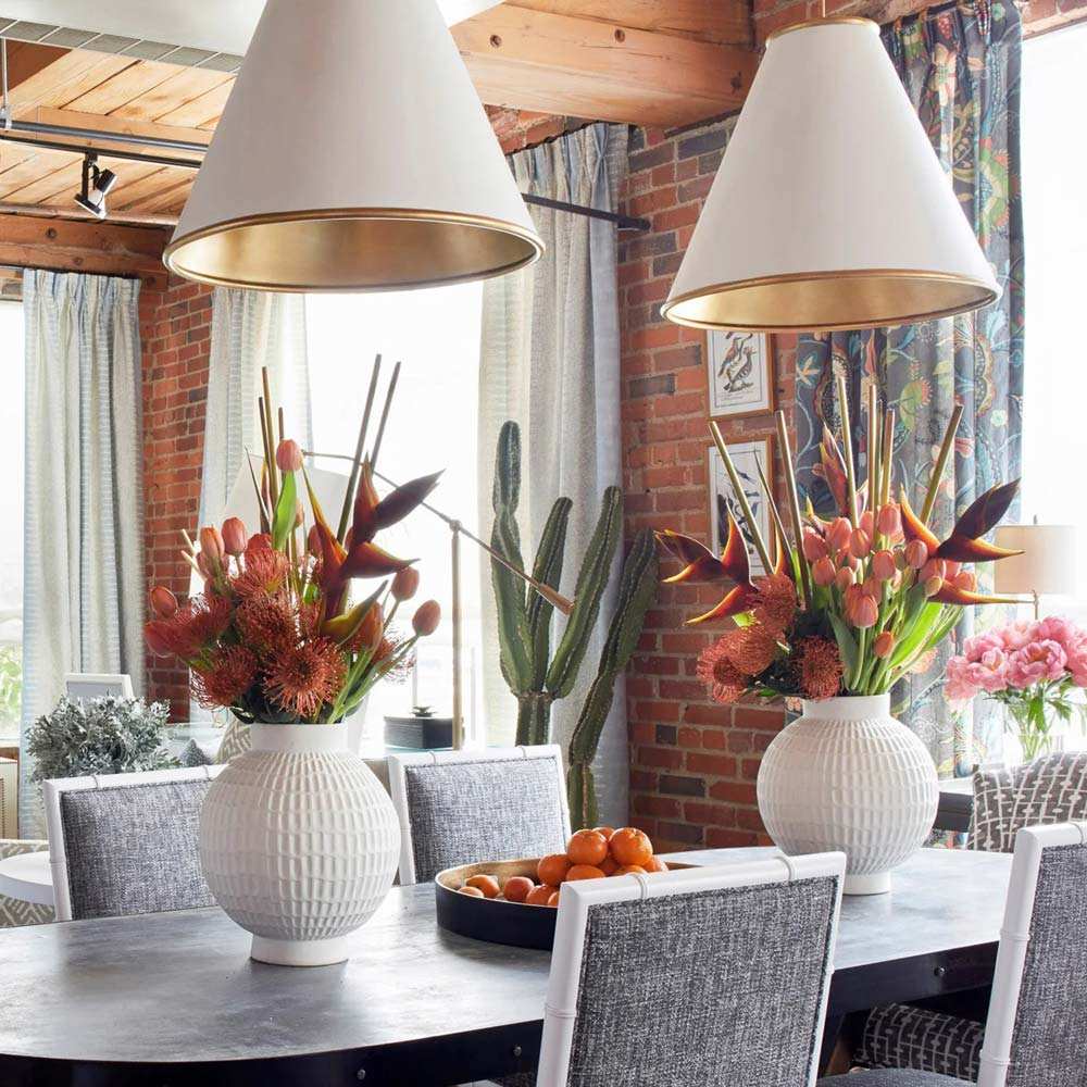 Pierrepont Pendant Light in dining room.