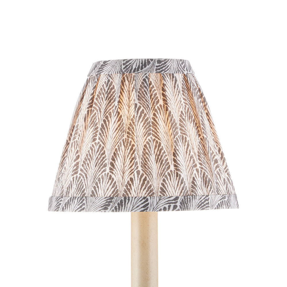 Plume Chandelier Shade in Detail.