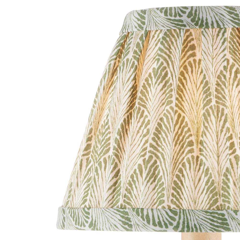 Plume Chandelier Shade in Detail.