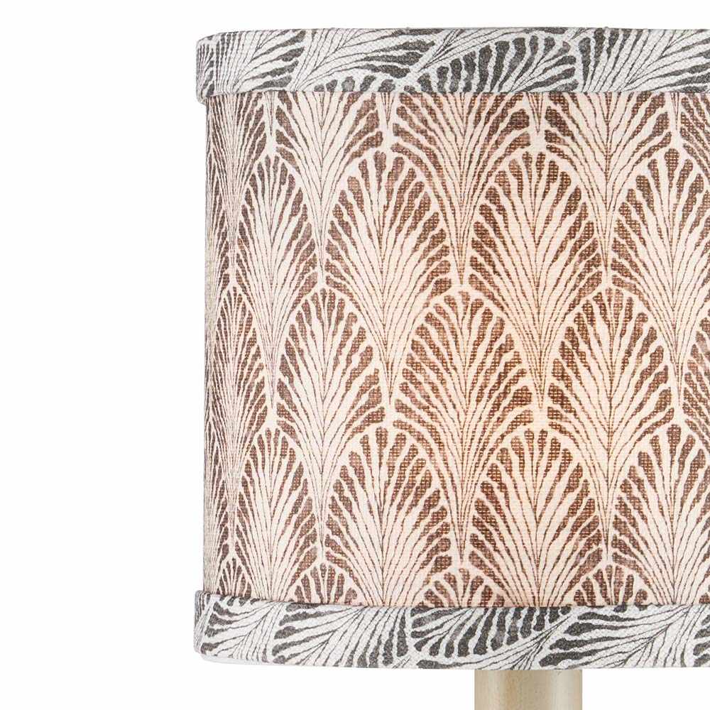 Plume Chandelier Shade in Detail.