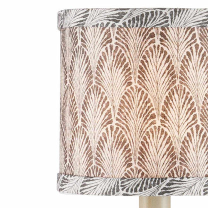 Plume Chandelier Shade in Detail.