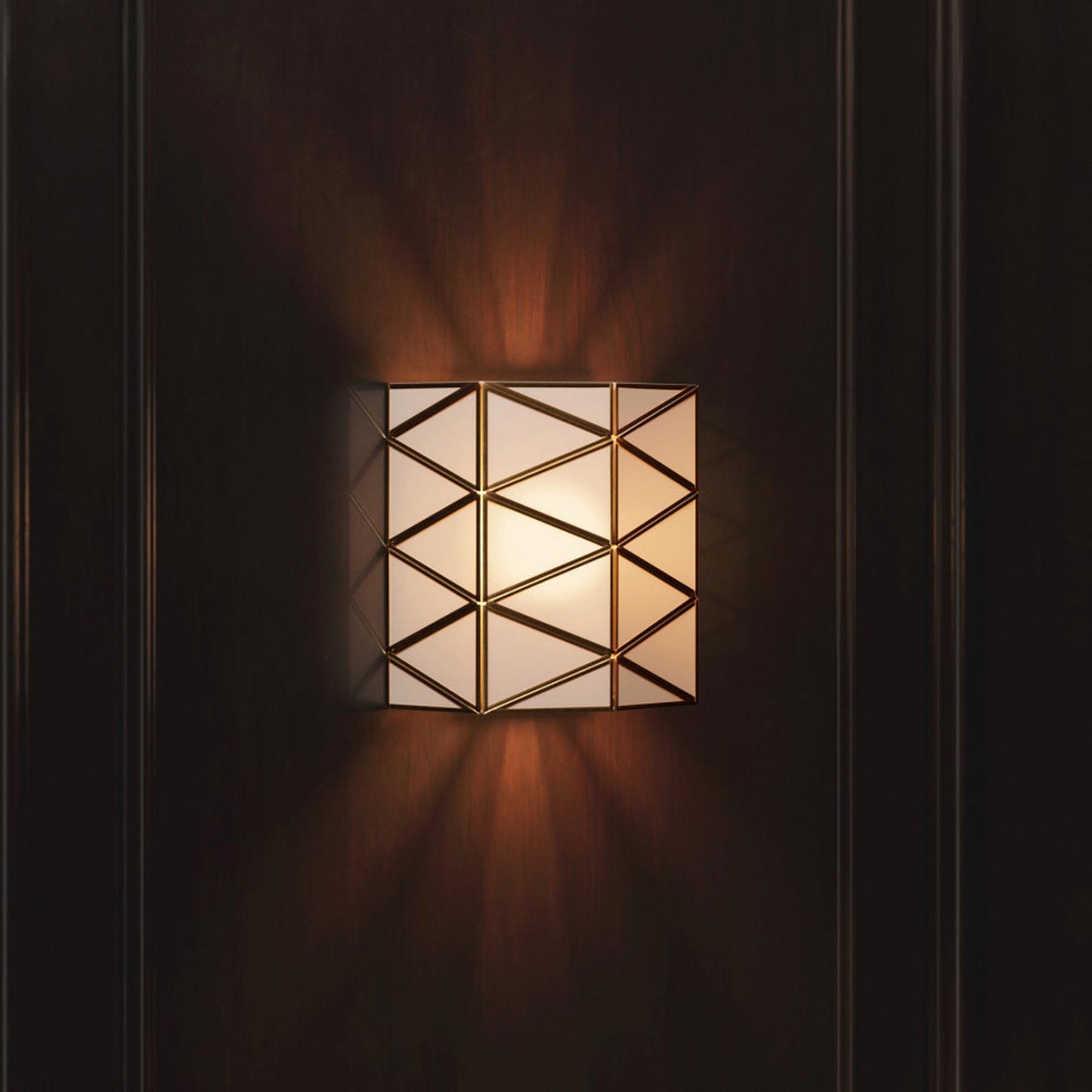 Polyhedron Wall Light in Detail.