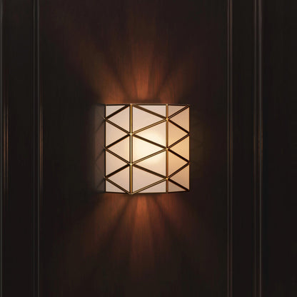 Polyhedron Wall Light in Detail.