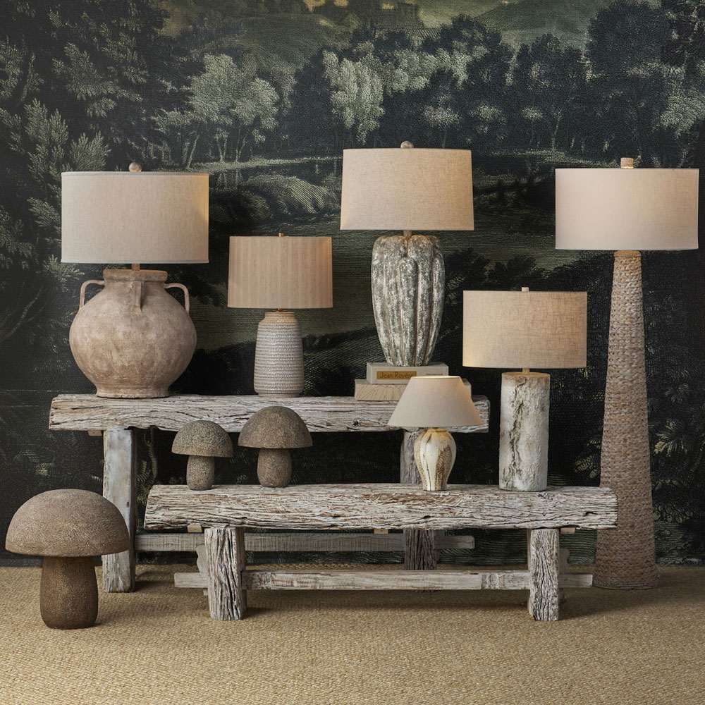 Pompeii Table Lamp in Detail.