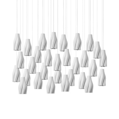 Posh Linear Pendant Light in Detail.