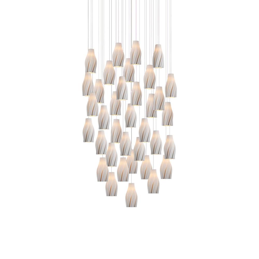 Posh Round Pendant Light (36-Light).