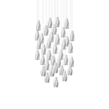 Posh Round Pendant Light in Detail.