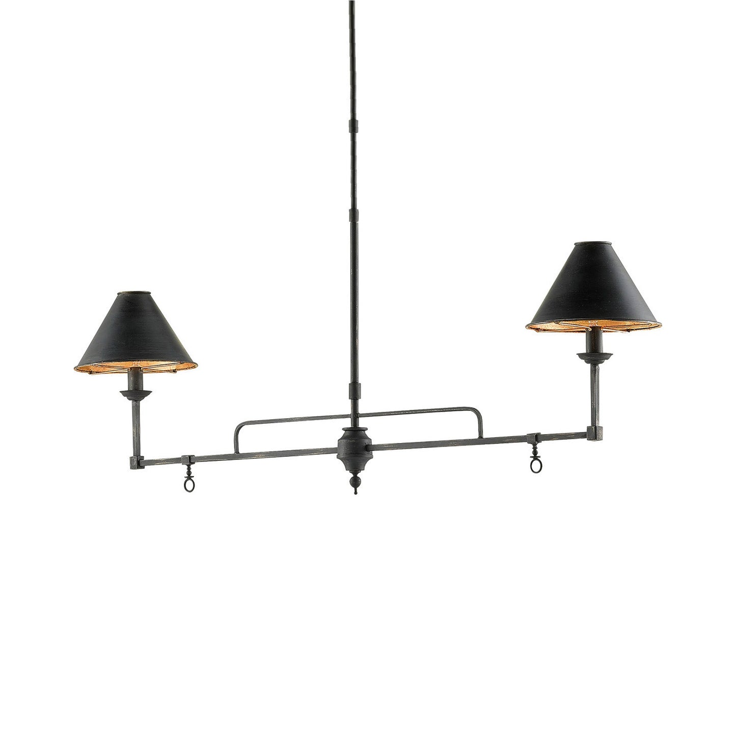 Prosperity Rectangular Chandelier in Detail.