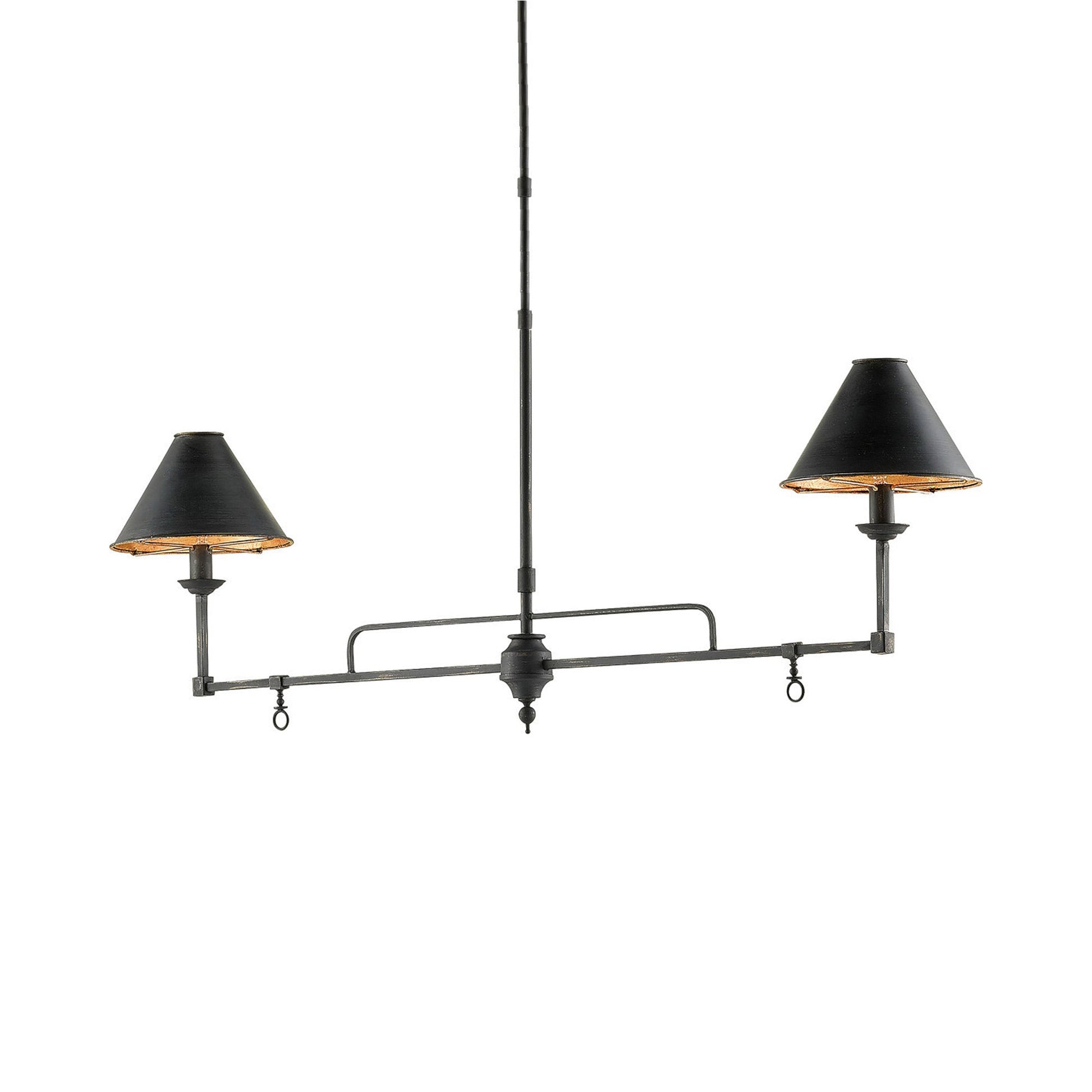 Prosperity Rectangular Chandelier in Detail.