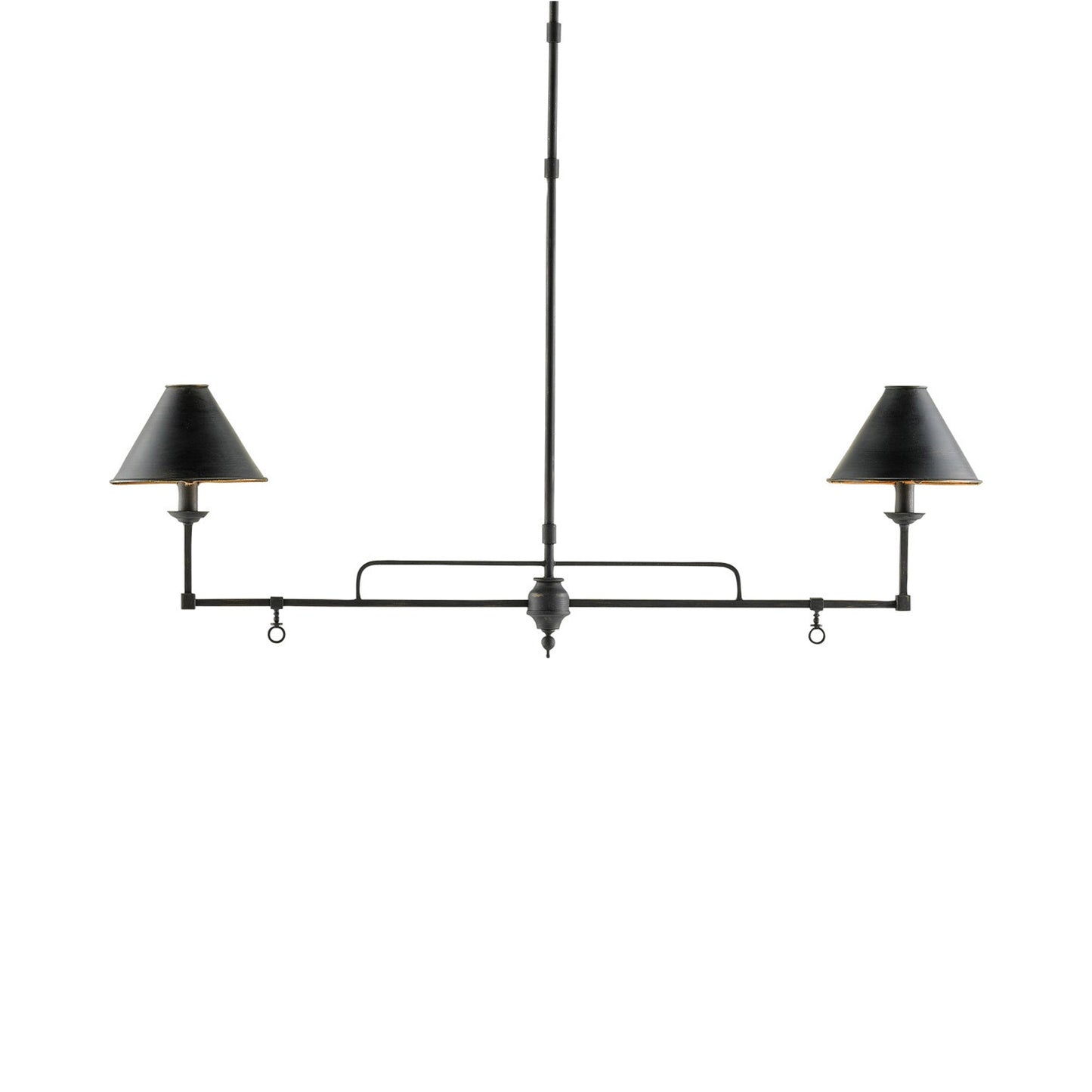 Prosperity Rectangular Chandelier in Detail.