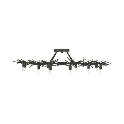 Rainforest Semi Flush Mount Ceiling Light in Detail.