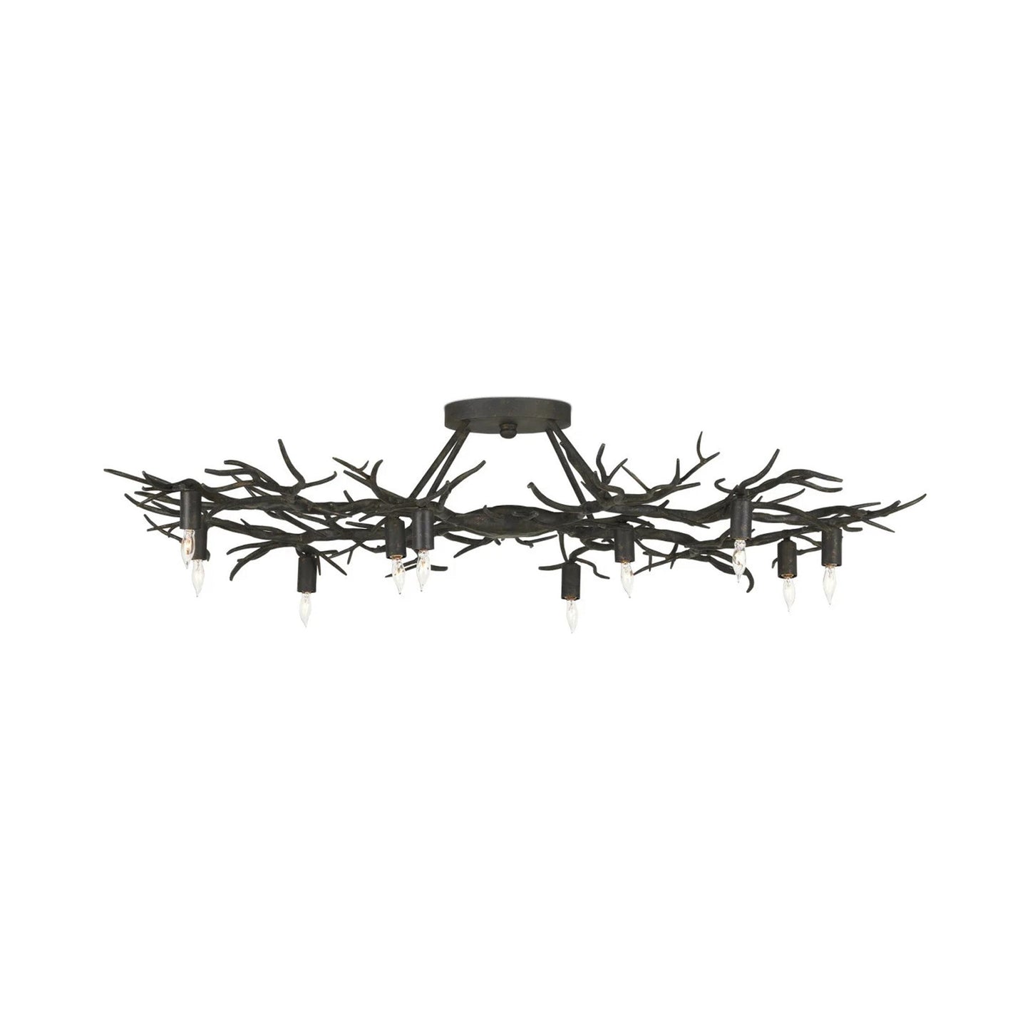 Rainforest Semi Flush Mount Ceiling Light in Detail.