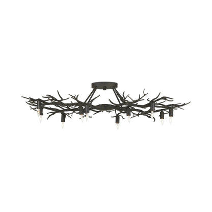 Rainforest Semi Flush Mount Ceiling Light in Detail.