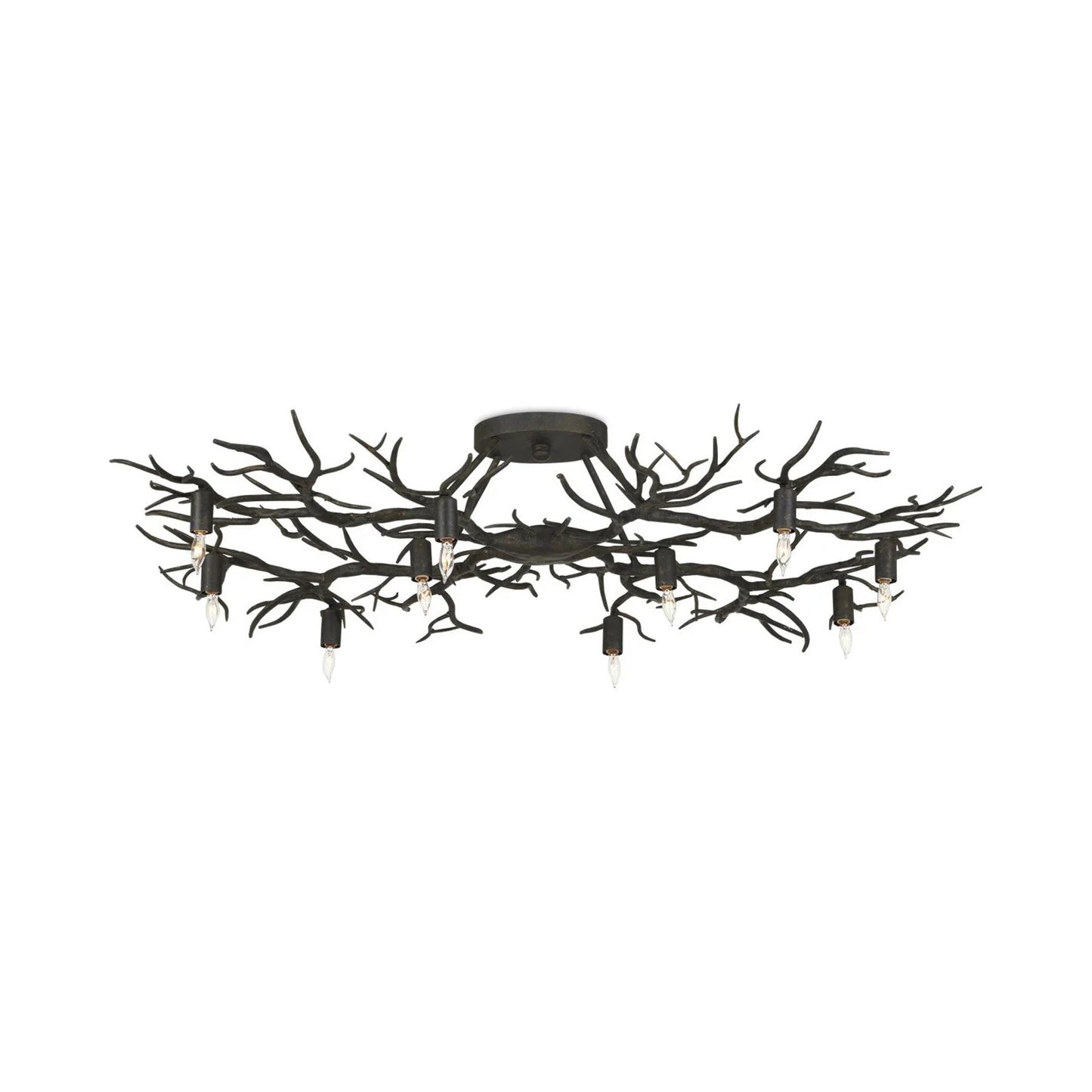 Rainforest Semi Flush Mount Ceiling Light in Detail.