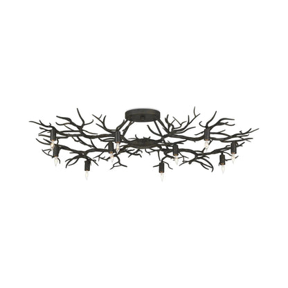 Rainforest Semi Flush Mount Ceiling Light in Detail.