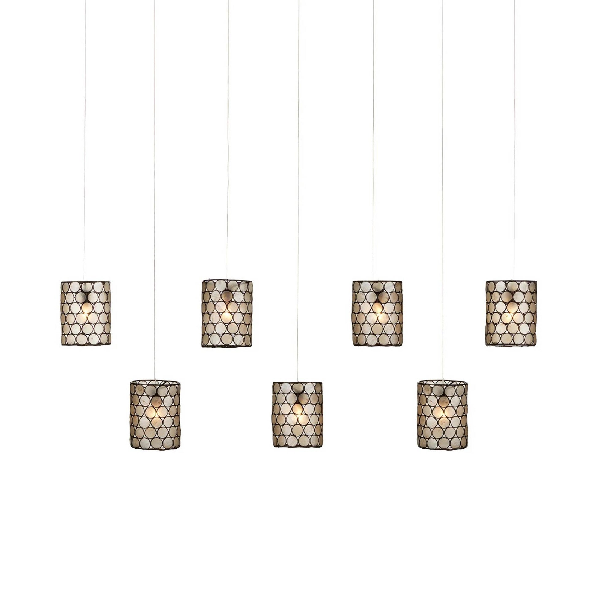 Regatta Linear Multi Pendant Light (7-Light).