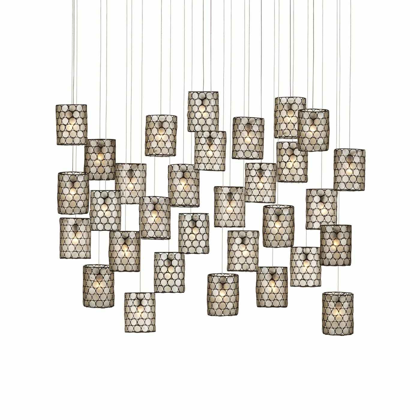 Regatta Linear Multi Pendant Light (30-Light).