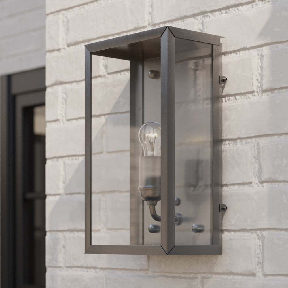 Royster Outdoor Wall Light in Detail.
