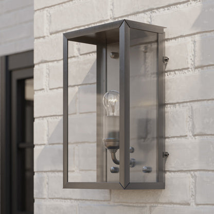 Royster Outdoor Wall Light in Detail.