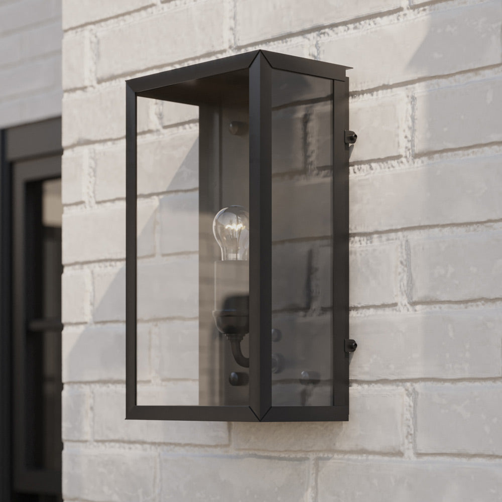 Royster Outdoor Wall Light in Detail.