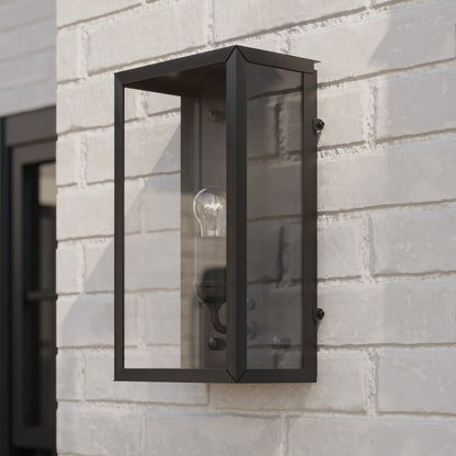 Royster Outdoor Wall Light in Detail.