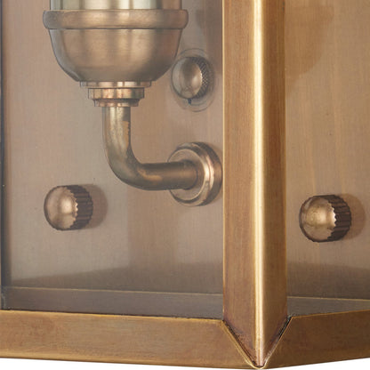 Royster Outdoor Wall Light in Detail.