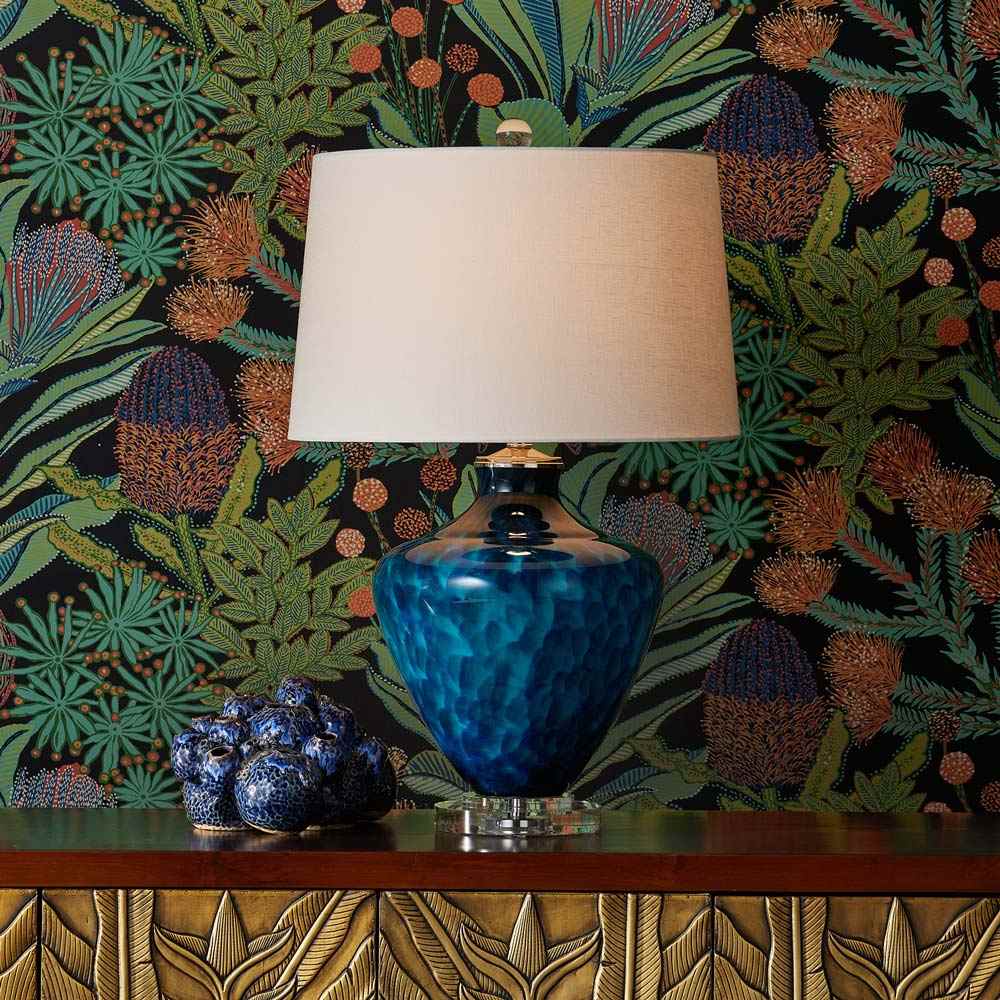 Sapphire Table Lamp in Detail.