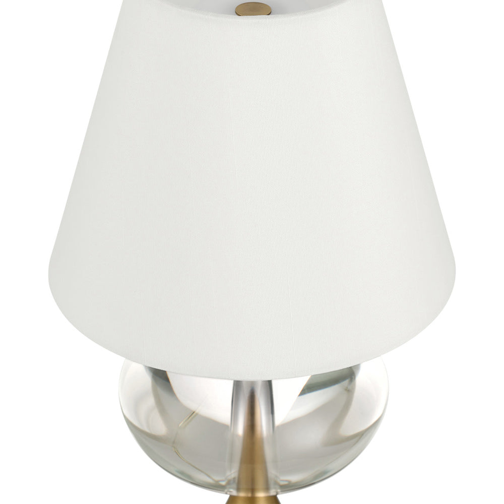 Sashay LED Rechargeable Table Lamp in Detail.