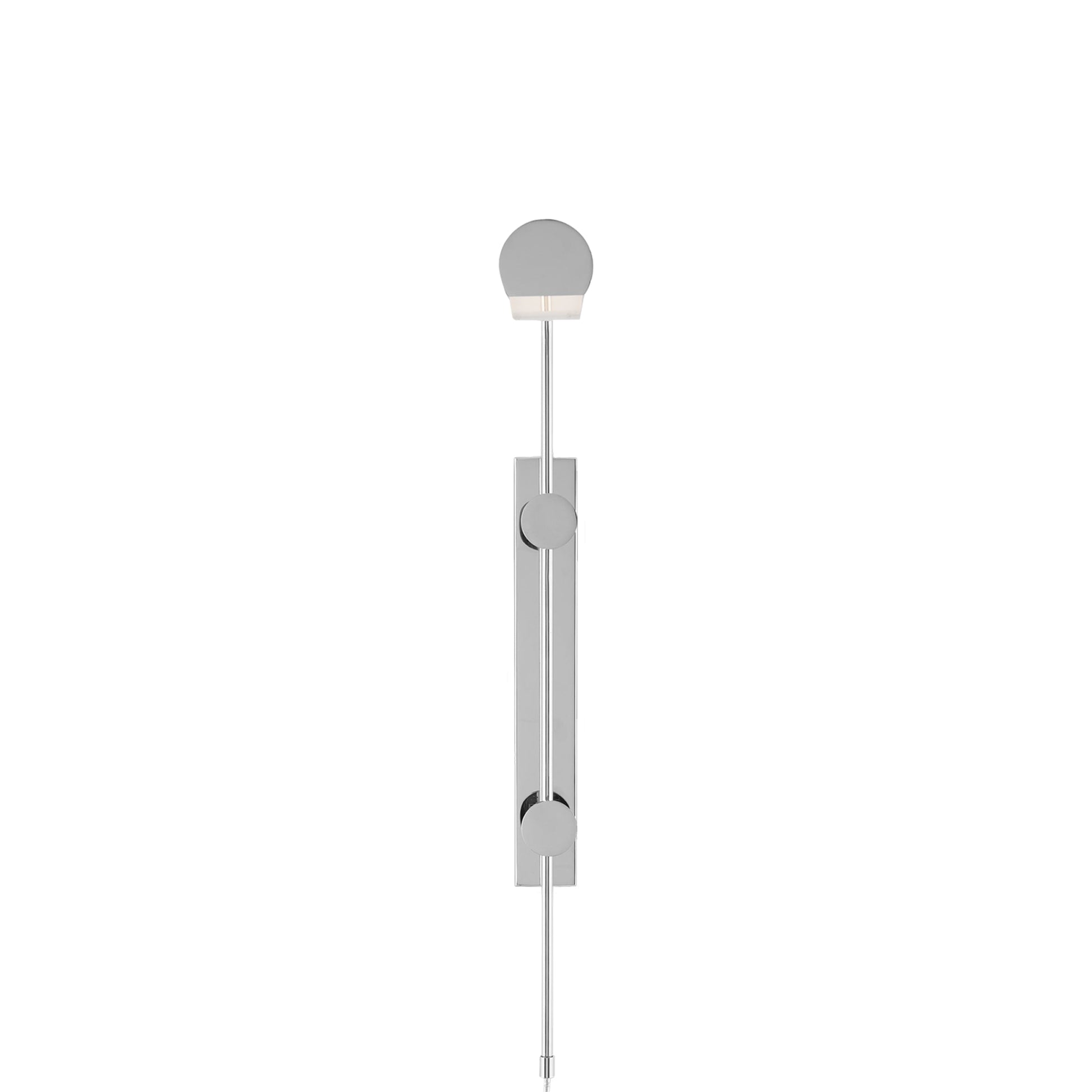 Satire LED Swing Arm Wall Light in Detail.