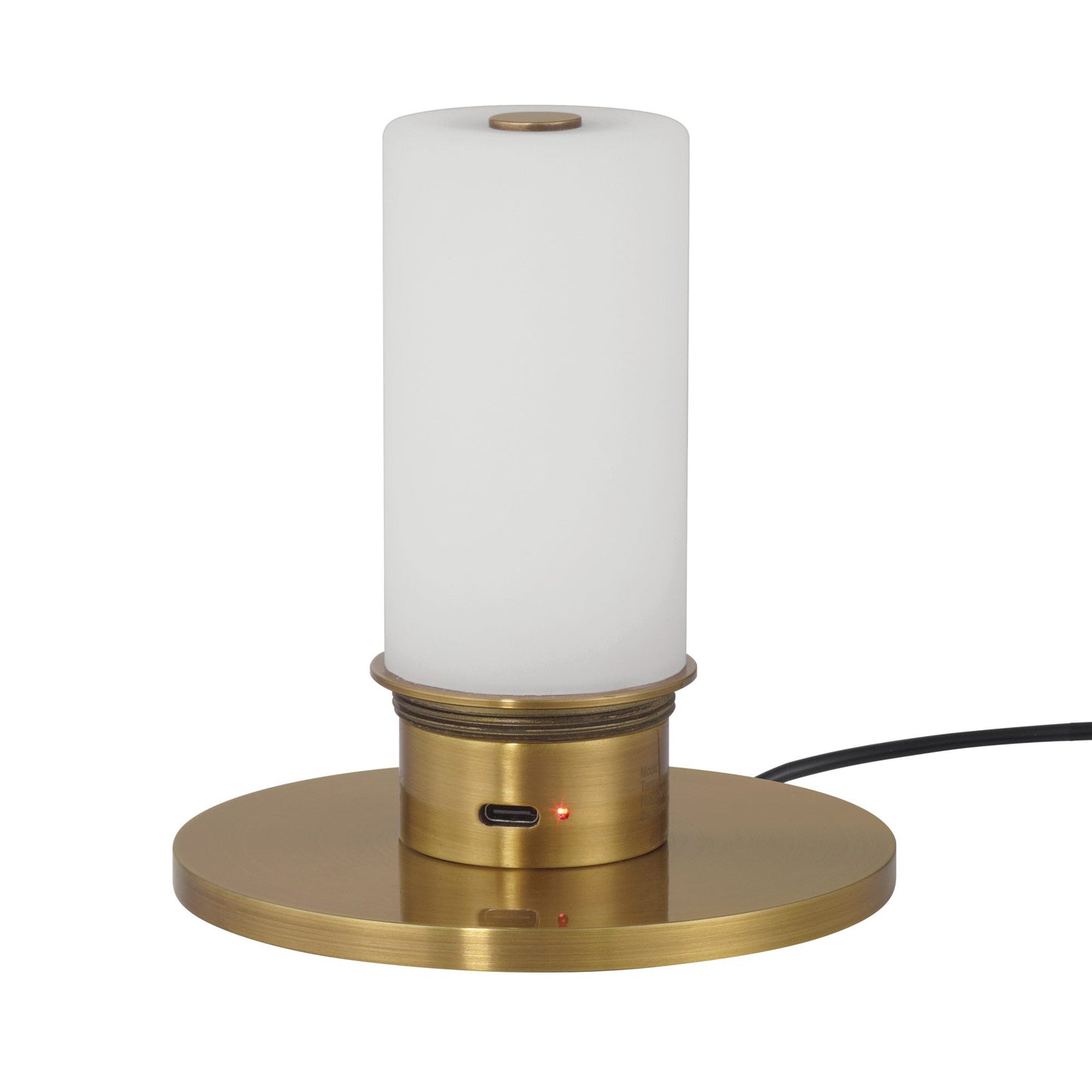 Saunter LED Rechargeable Table Lamp in Detail.