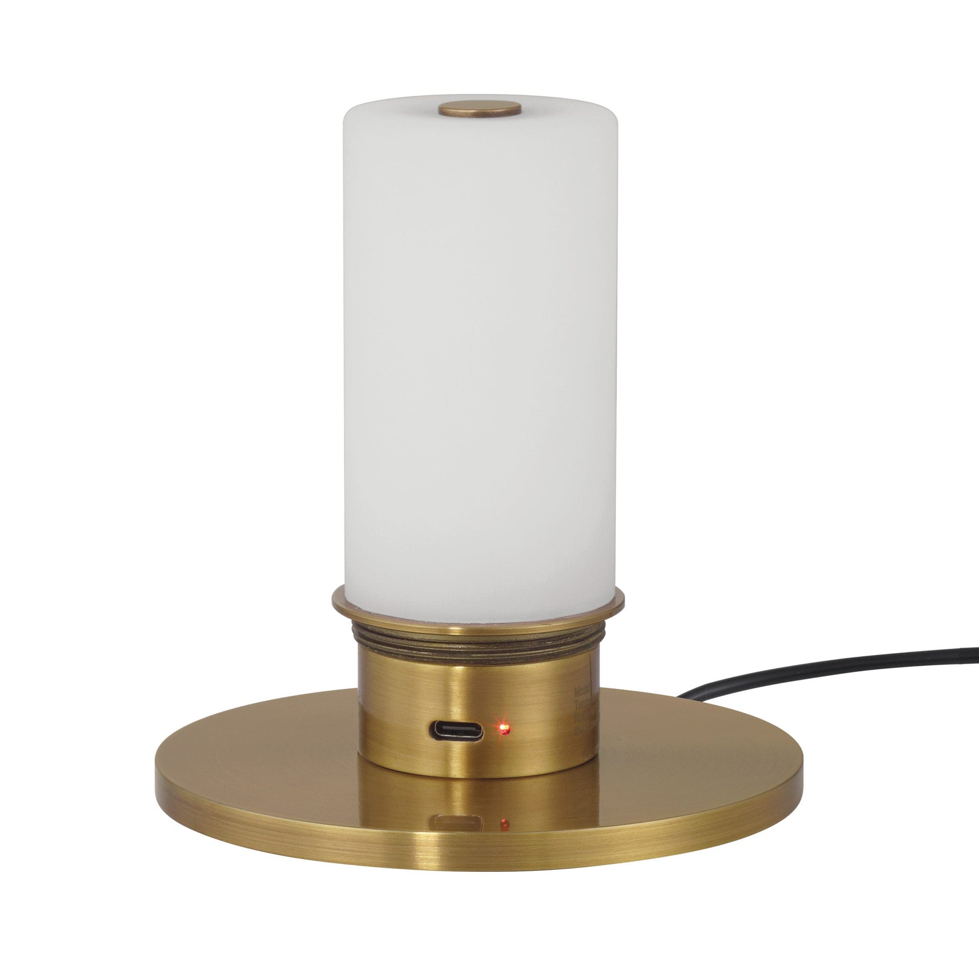 Saunter LED Rechargeable Table Lamp in Detail.