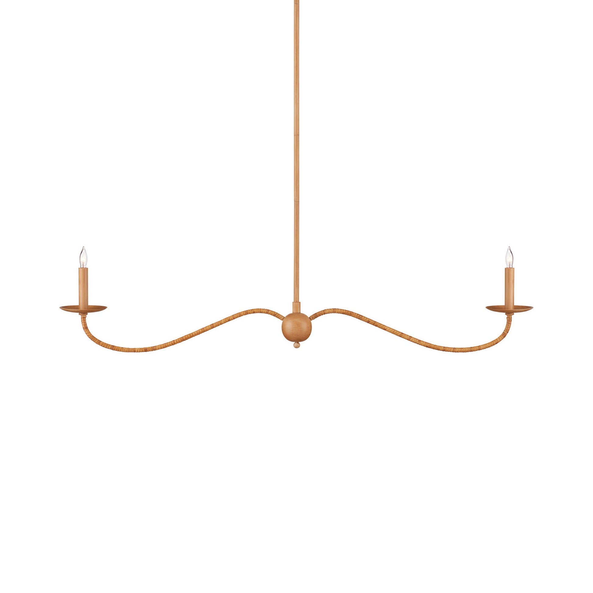 Saxon Linear Chandelier in Detail.