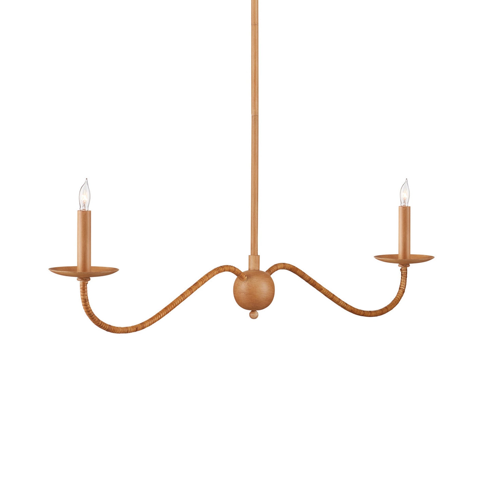 Saxon Linear Chandelier in Detail.