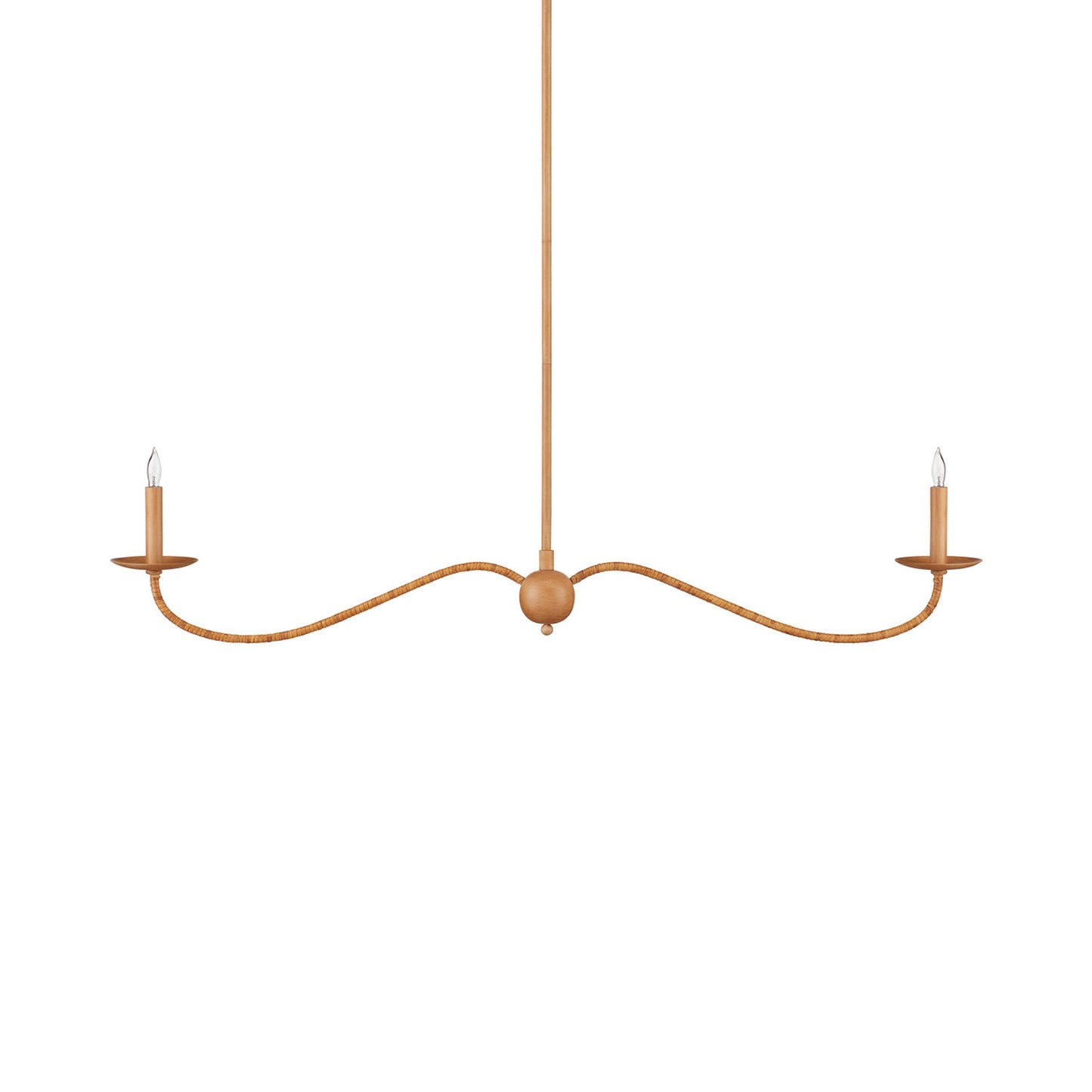 Saxon Linear Chandelier in Detail.