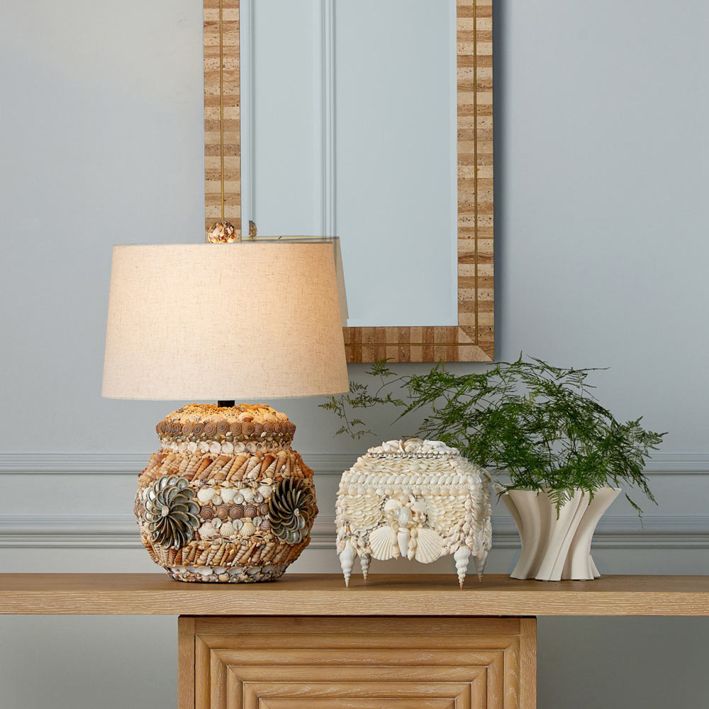 Seascape Table Lamp in Detail.