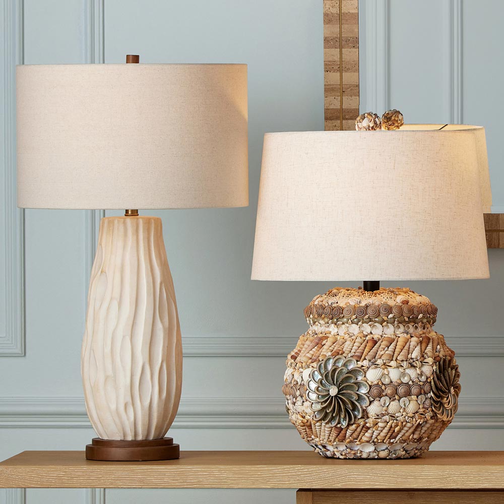 Seascape Table Lamp in Detail.