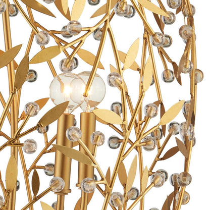 Secret Garden Chandelier in Detail.