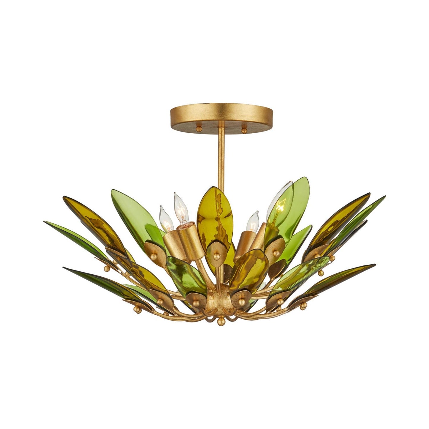 Selavy Semi Flush Mount Ceiling Light in Detail.