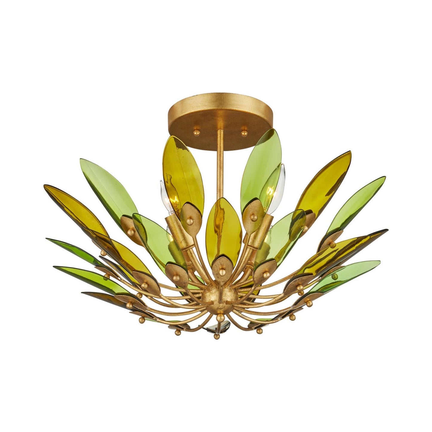 Selavy Semi Flush Mount Ceiling Light in Detail.