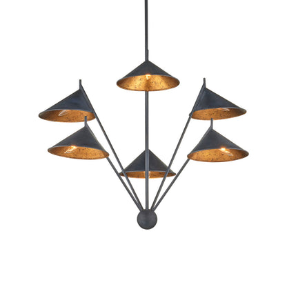 Serpa Medium Chandelier in Detail.