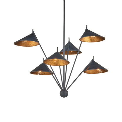 Serpa Medium Chandelier in Detail.