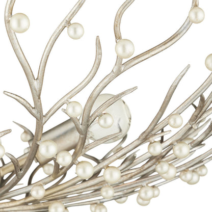 Shinju Pearl Bowl Chandelier in Detail.