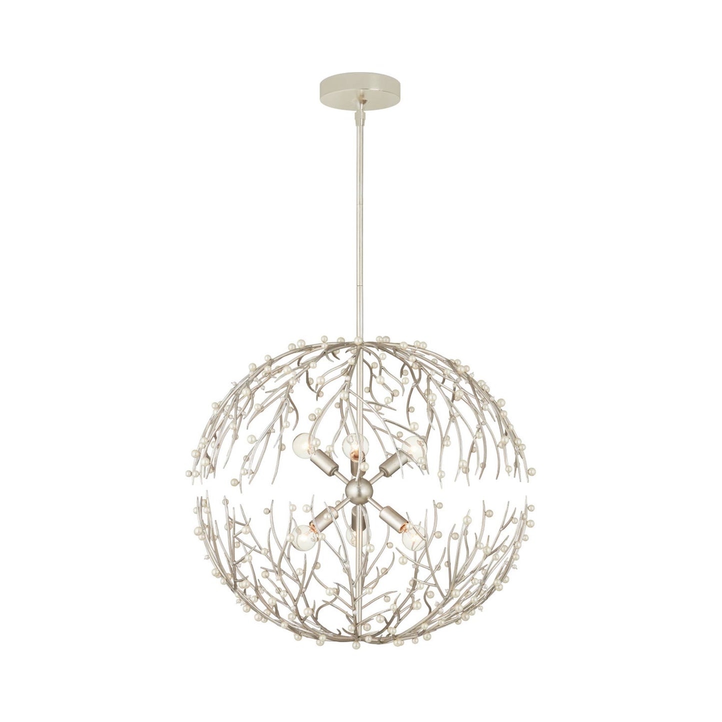 Shinju Pearl Orb Chandelier.